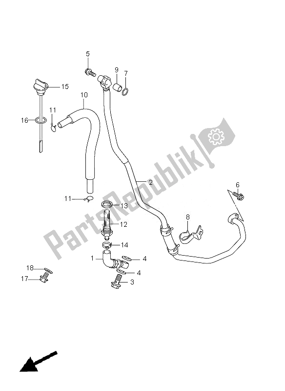 Wszystkie części do W?? Olejowy Suzuki DR Z 400 SM 2007