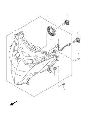 lampe frontale (gsx-r1000auf)