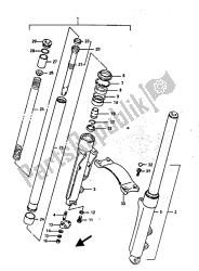 garfo dianteiro (gv1400gc)