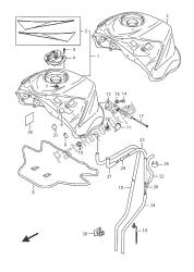 brandstoftank (gsx-r1000a)