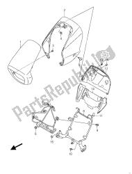 couvercle de phare (vzr1800uf e19)