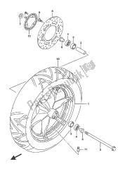 roda dianteira (uh125a p53)