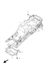 garde-boue arrière (gsx650f e24)