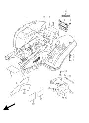 REAR FENDER (LT-A750X P17)