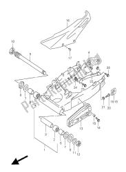 bras oscillant arrière (e18-e22-e24)