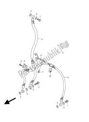manguera del freno delantero (gsf650-s-su-u)