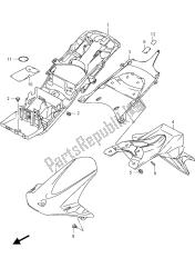 parafango posteriore (gsx-r600uf)