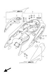 couvercle du cadre (gsx1300r e51)