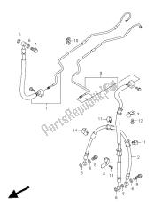 flexible de frein avant (sv650a-au-sa-sua)