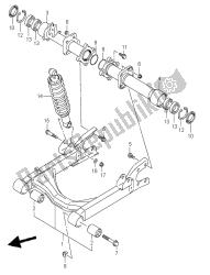 bras oscillant arrière