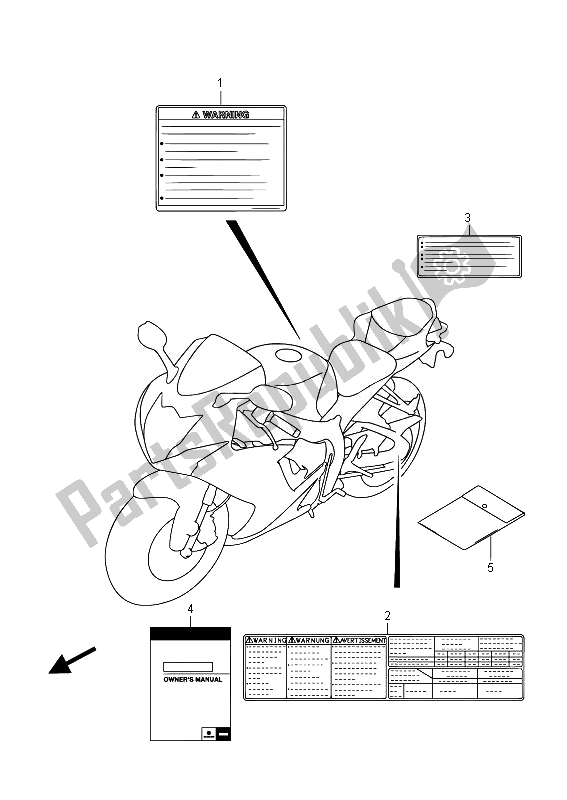 All parts for the Label (gsx-r750) of the Suzuki GSX R 750 2014