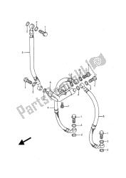 flexible de frein avant