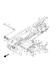 bras oscillant arrière (sw-e33)