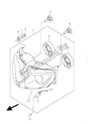 farol (gsf1200s e2-e19-e54)