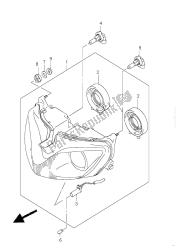 koplamp (gsf1200s e2-e19-e54)