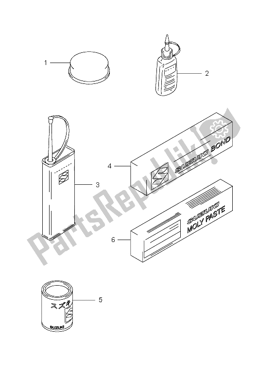 All parts for the Optional of the Suzuki UX 125 Sixteen 2011