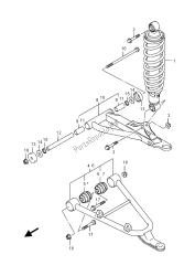 braço de suspensão dianteira