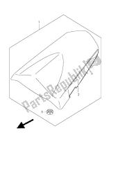 caja de cola del asiento