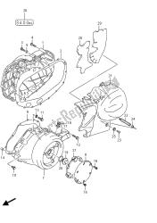 couvercle de carter (vzr1800bzuf e19)