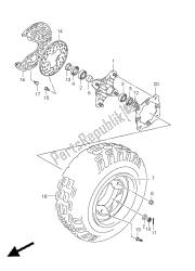 FRONT WHEEL (LT-R450)