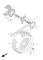 roda dianteira (lt-r450)