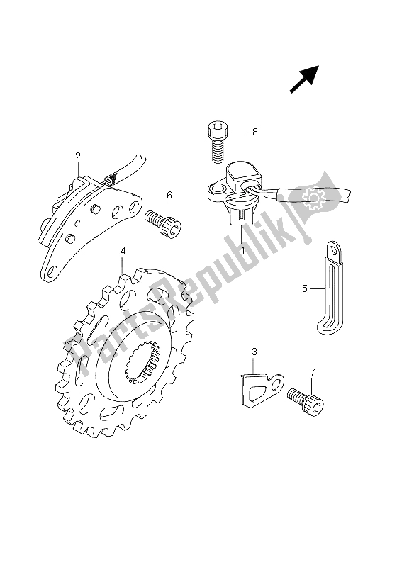 Wszystkie części do Generator Sygna? U Suzuki GSX R 1000 2012