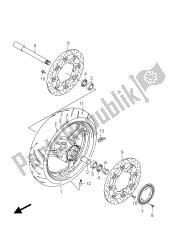 roue avant (gsr750a e21)