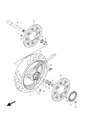 ruota anteriore (gsr750a e21)