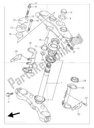 STEERING STEM (GSF1200)