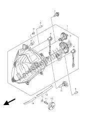 lampe frontale (gsx650f e24)