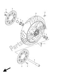 ruota anteriore (gsf1250 e24)