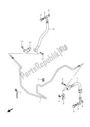 manguera de freno trasero (uh200)