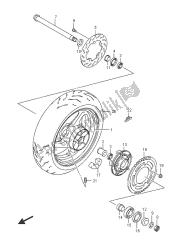 REAR WHEEL (GSR750)