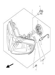 lampe frontale (sv1000s-s1-s2 e2-e19)