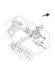 compasso de calibre traseiro (gsf650a-ua-sa-sua)