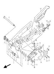 bras oscillant arrière