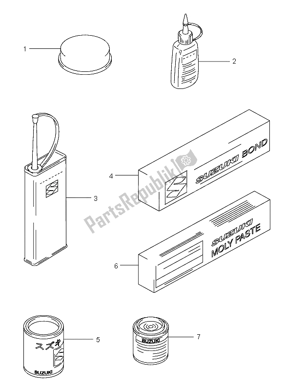 Toutes les pièces pour le Optionnel du Suzuki DR Z 400E 2002