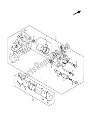 achter remklauw (gsr750a)