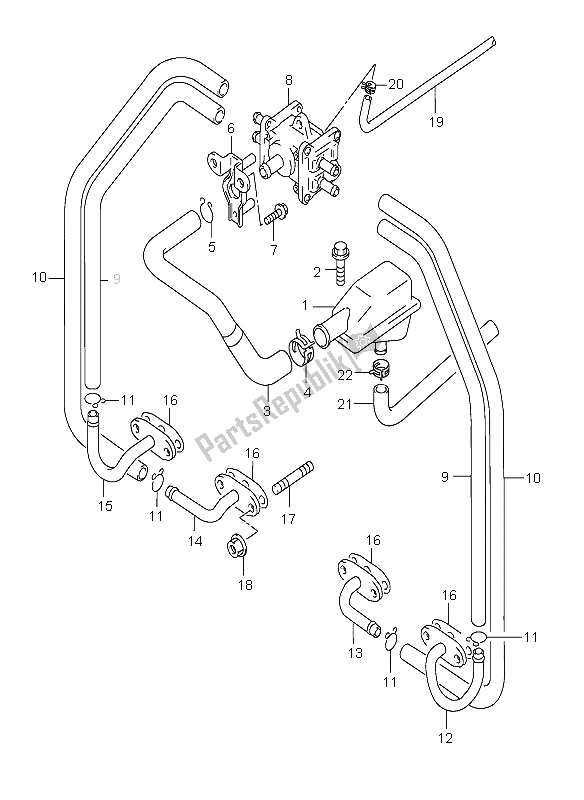 Wszystkie części do 2. Powietrze (e2-e19-p37) Suzuki GSX 750F 2005