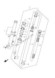 ammortizzatore forcella anteriore (an400a-za)