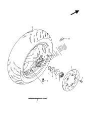 roda traseira (an400 e19)