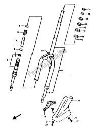 fourche avant