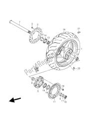 roue arrière (gsf1200-s)