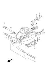 bras oscillant arrière