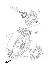 roda dianteira (dl650a e2)