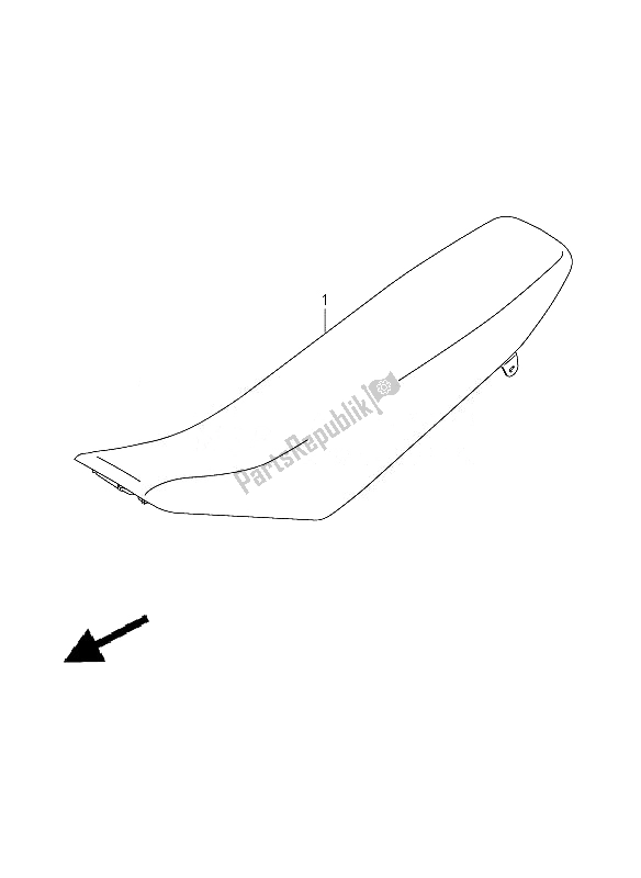 Todas las partes para Asiento de Suzuki RM Z 450 2010