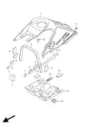 couvercle du réservoir de carburant (lt-z400z)