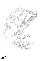 pokrywa zbiornika paliwa (lt-z400z)