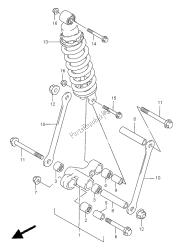 REAR CUSHION LEVER (GSF1200-S)