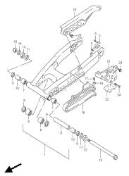 bras oscillant arrière